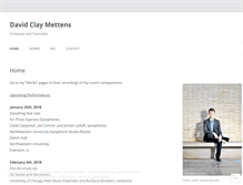 Tablet Screenshot of mettensmusic.com